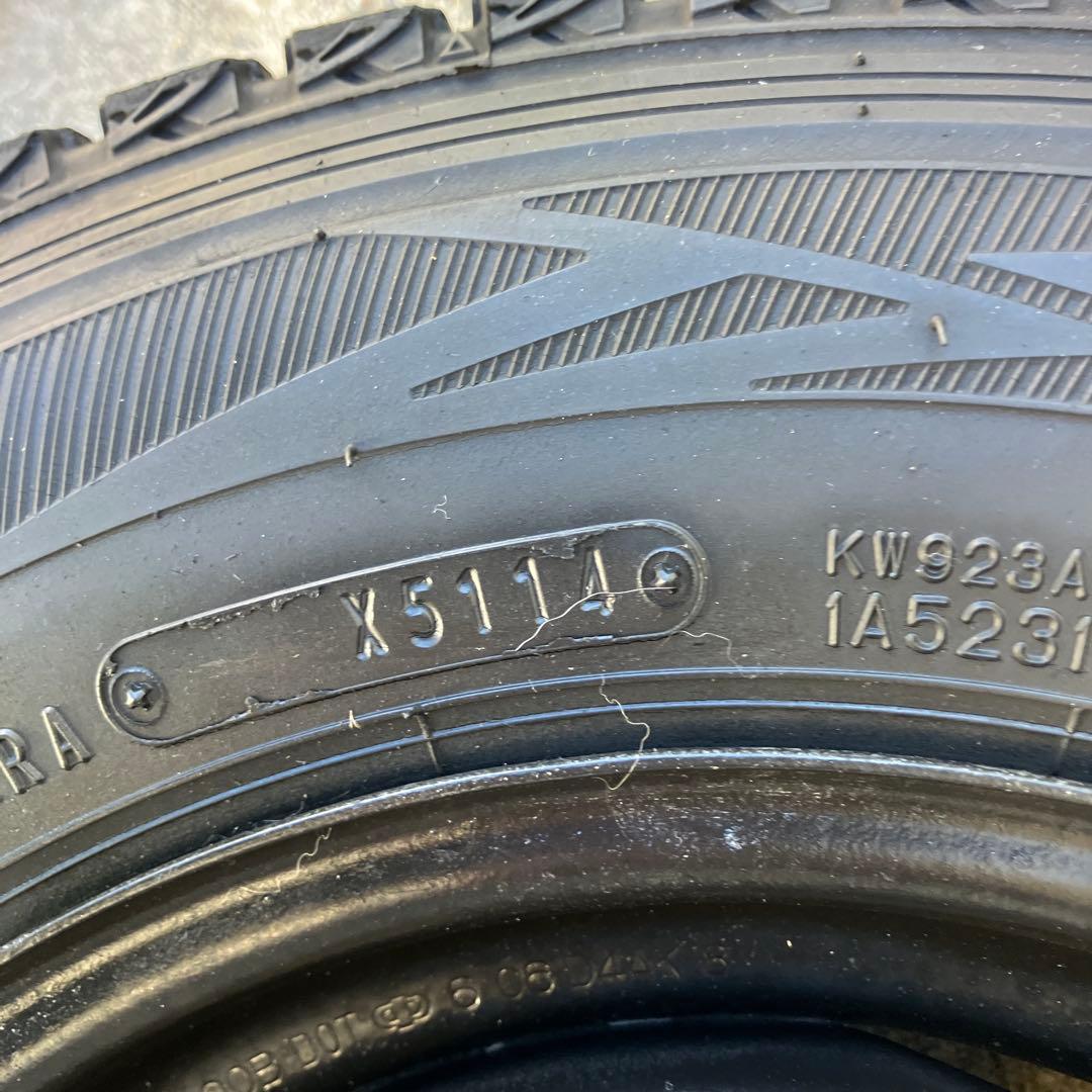 ２本売り12インチ スタッドレスタイヤ 日本製145R12 80 LT貨物用
