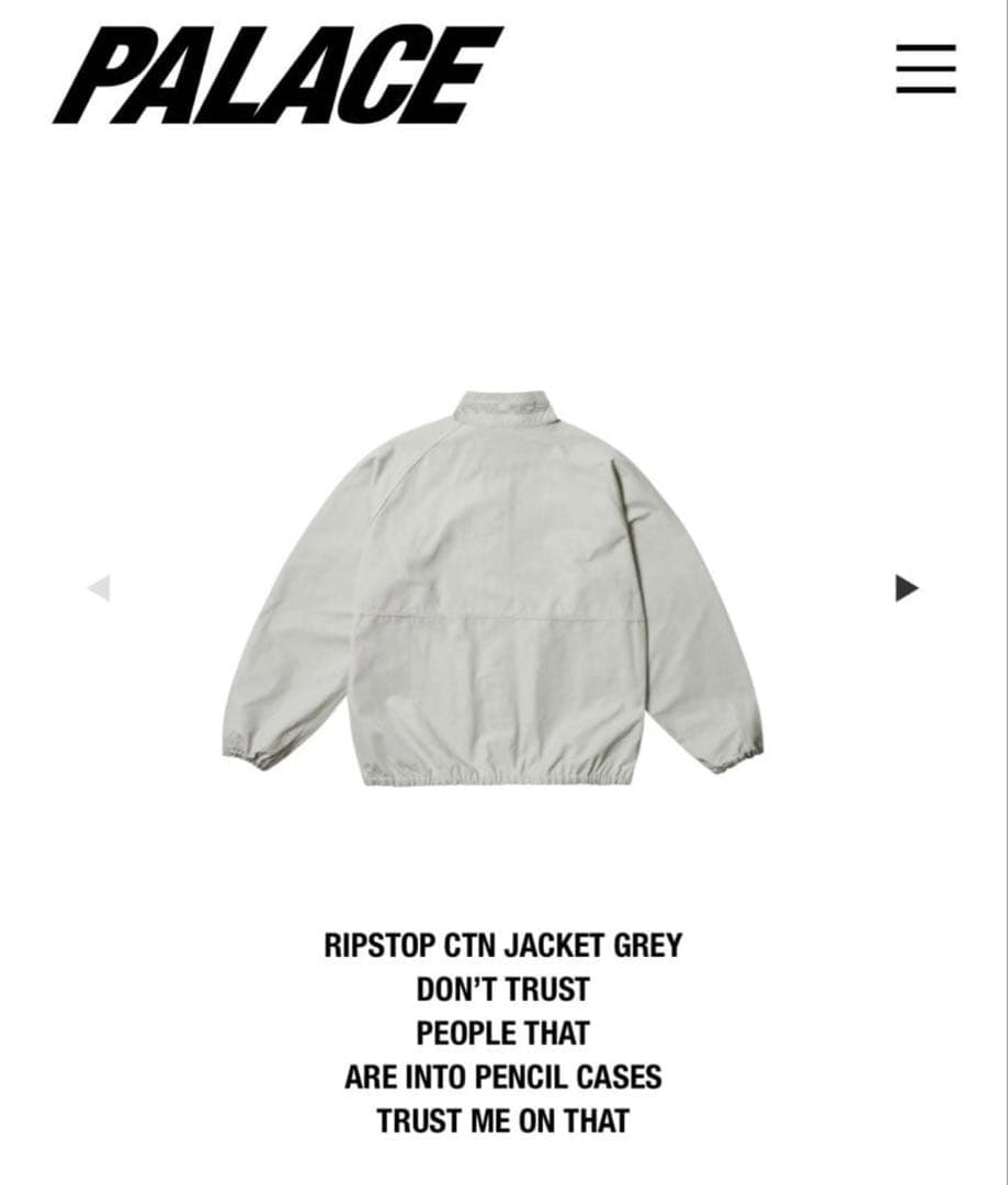 ジャケット・アウター 24autumn Palace RIPSTOP CTN JACKET