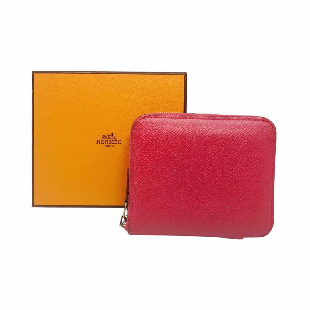 ハ*ジ様 良品✨ エルメス アザップ シルクイン コンパクト ミニ財布 Y刻印