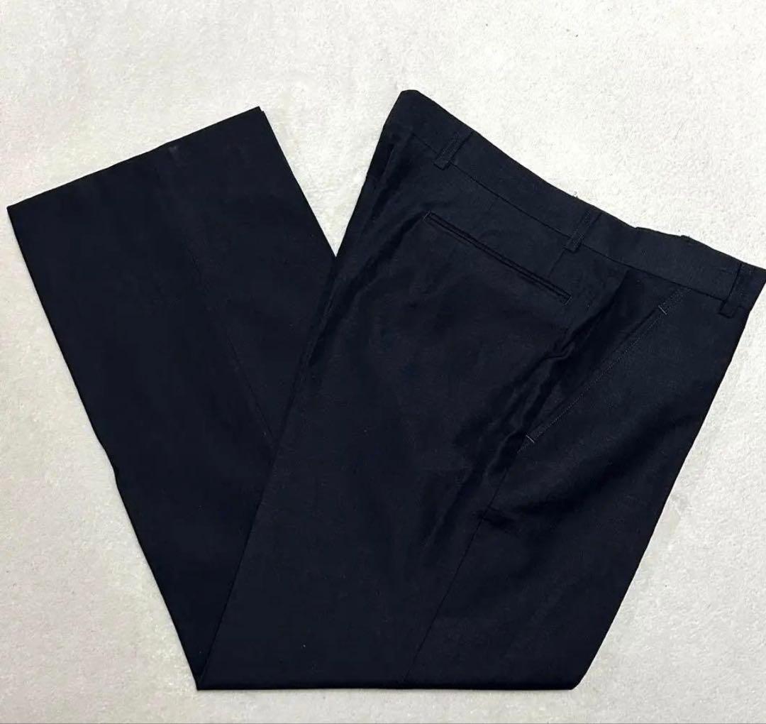 【美品】Christian Dior ディオール スーツ 麻混 AB4 M相当