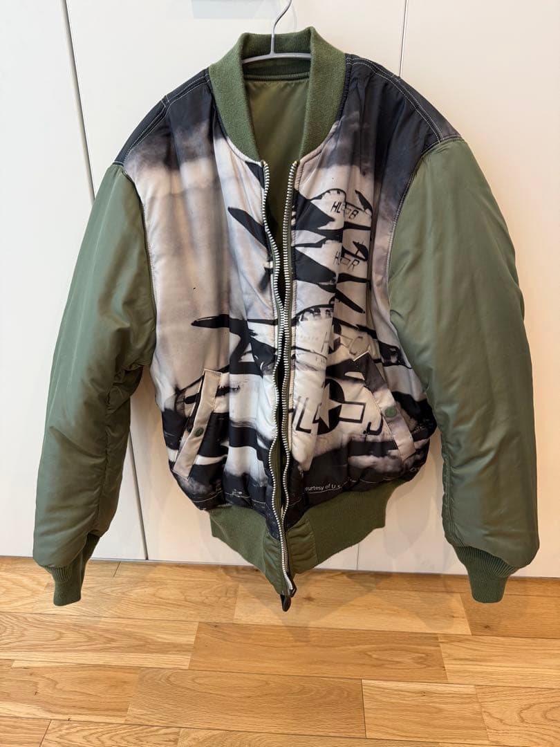 ALPHA INDUSTRIES MA-1 フライトジャケット カーキ M