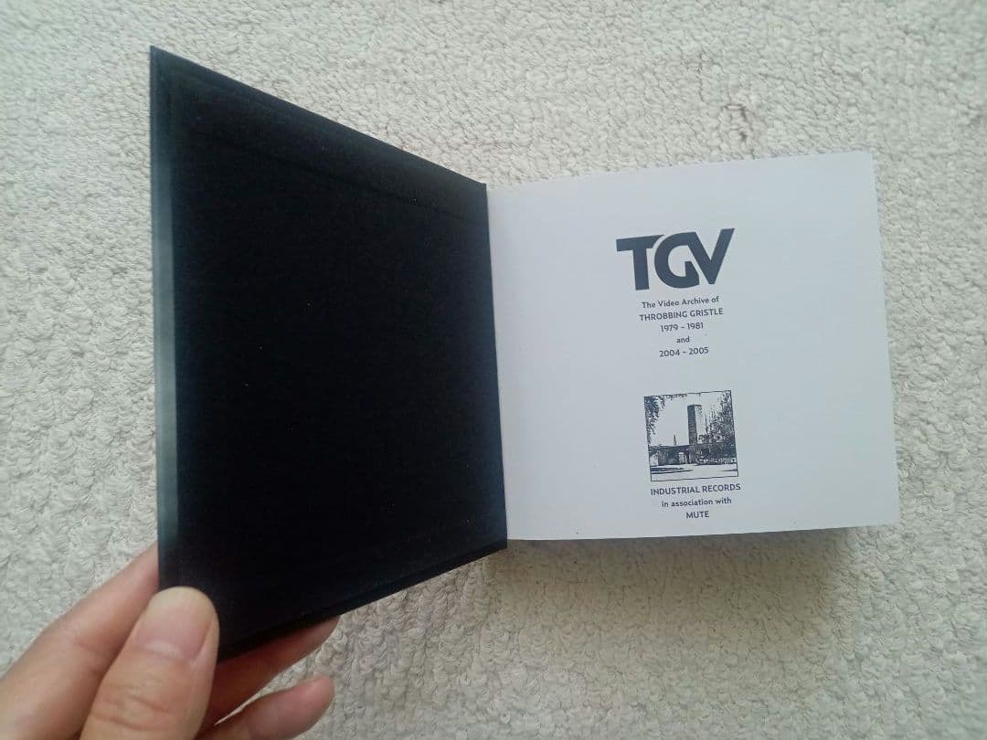 限定ナンバー付き! DVDセット THROBBING GRISTLE TGV