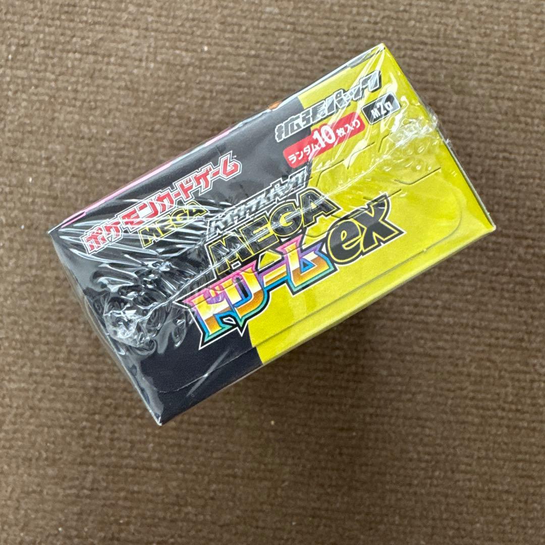 ポケモンカードゲーム MEGAドリームex 未開封 1BOX シュリンク付き