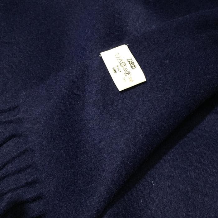 残り僅か値下超大判 100% カシミヤストールマフラー70㎝×200NVY新品