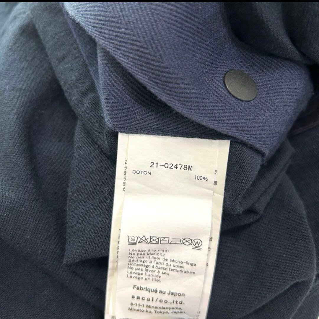 美品 sacai 半袖カットソー Tシャツ