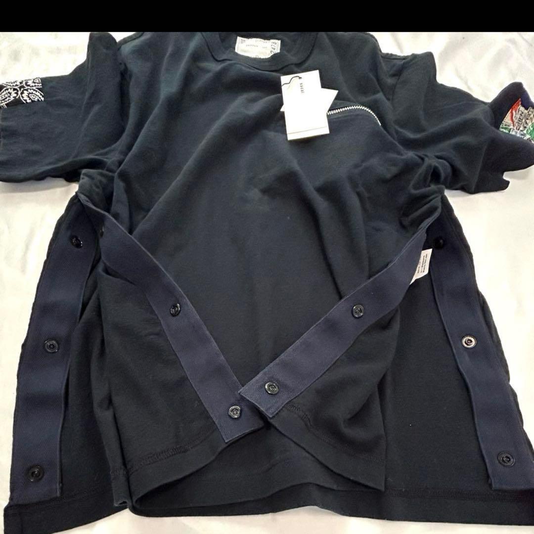 美品 sacai 半袖カットソー Tシャツ