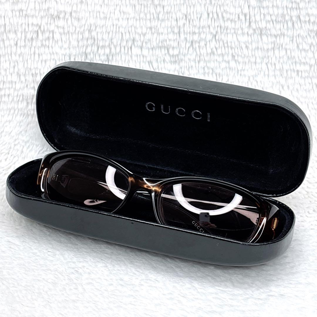 一級品✨GUCCI グッチ GG2456 クリアブラウン archive y2k