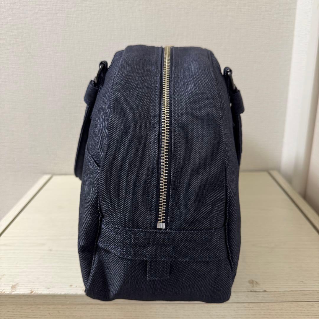 【新品同様】PORTER ポーター スモーキー ボストンバッグ ネイビー