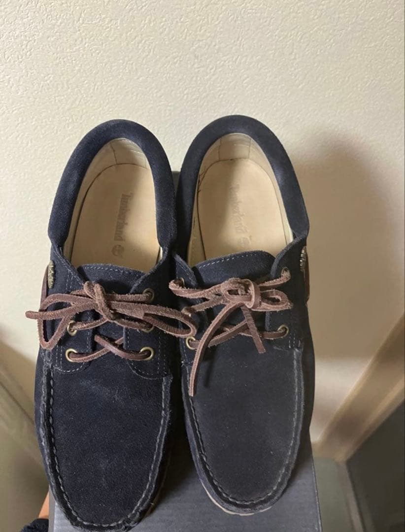 Timberland 3eye クラシック スウェード ネイビーレア