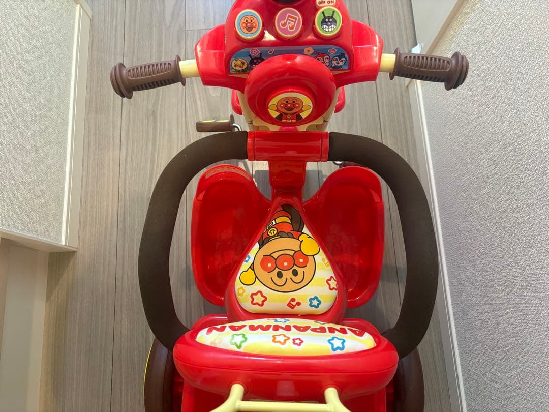 ✨ジョイパレット✨おでかけ三輪車アンパンマンSP ブザー付き
