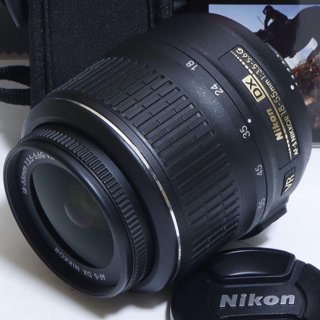 ★スマホに送れる一眼レフ★定番機!!★ Nikon D40セット