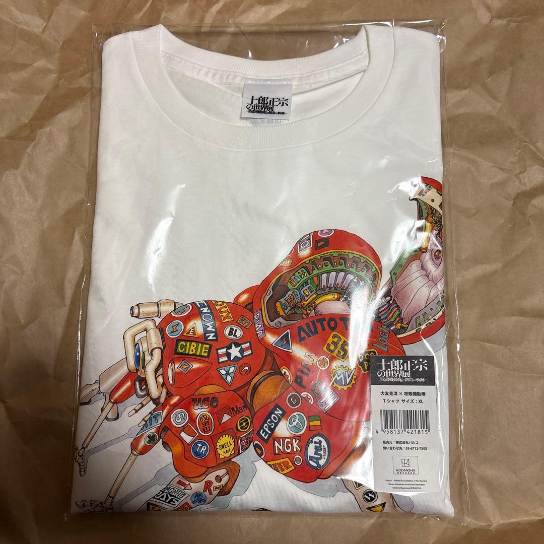 Tシャツ／大友克洋×攻殻機動隊トリビュートイラスト （XL）