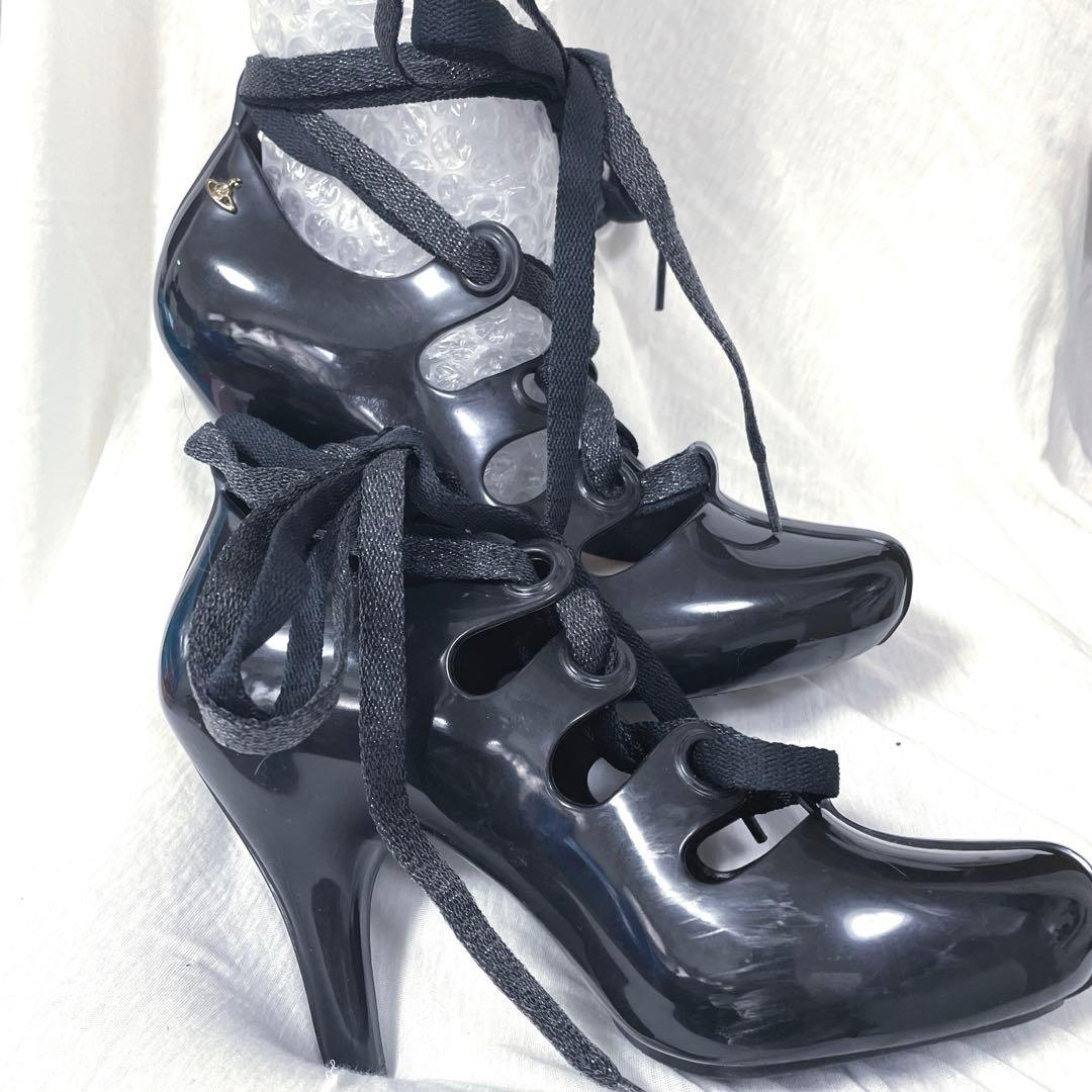 う*ぃ様 Vivienne Westwood Melissaレースアップ パンプ