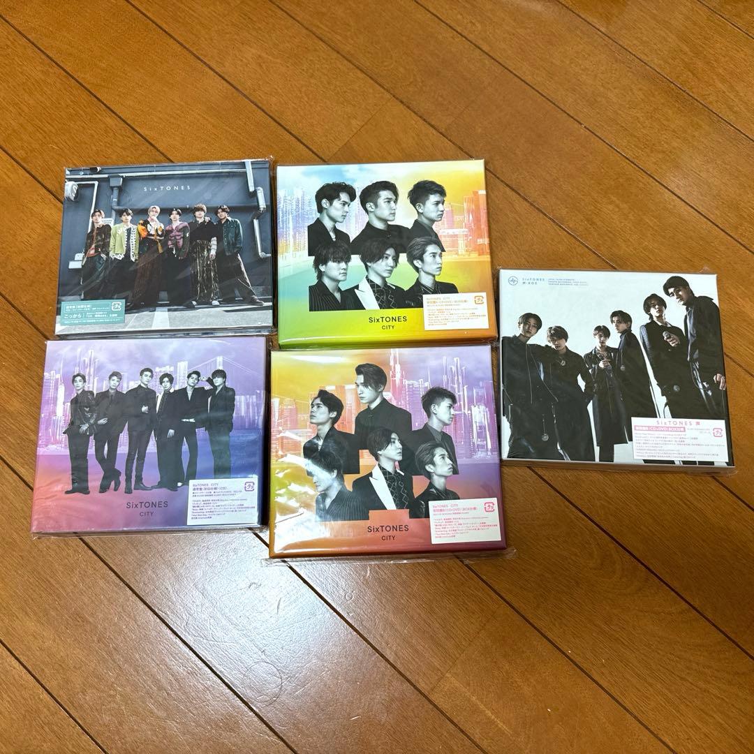 SixTONES まとめ売り+1st3形態+おまけ付き