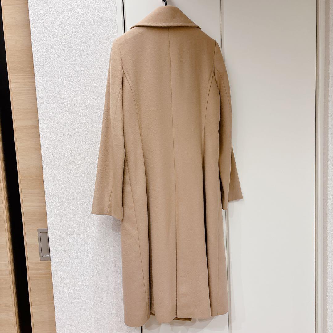 美品【ROPE】カシミヤ ベージュ ロングコート