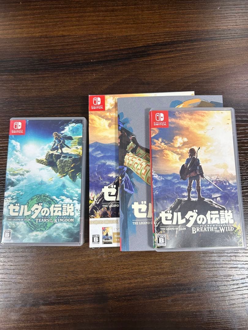 セール【ゼルダの伝説】ティアーズオブザキングダム&ブレスオブザワイルド
