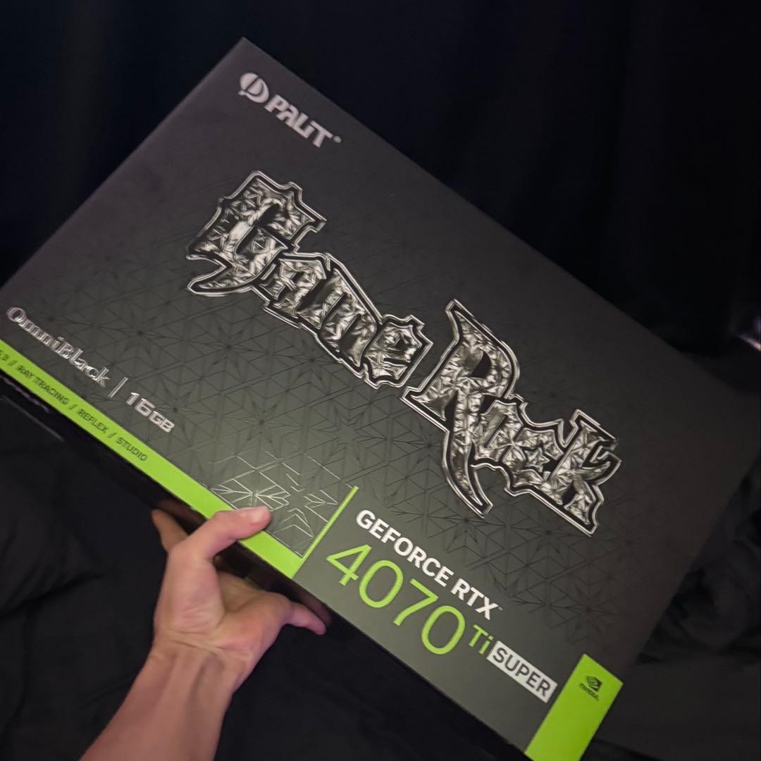 【超美品】palit RTX4070ti Super 16gb