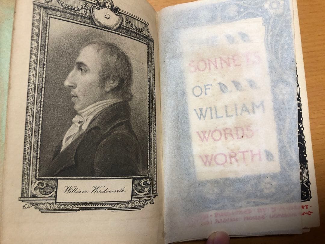 洋書 SONNETS OF WORDSWORTH