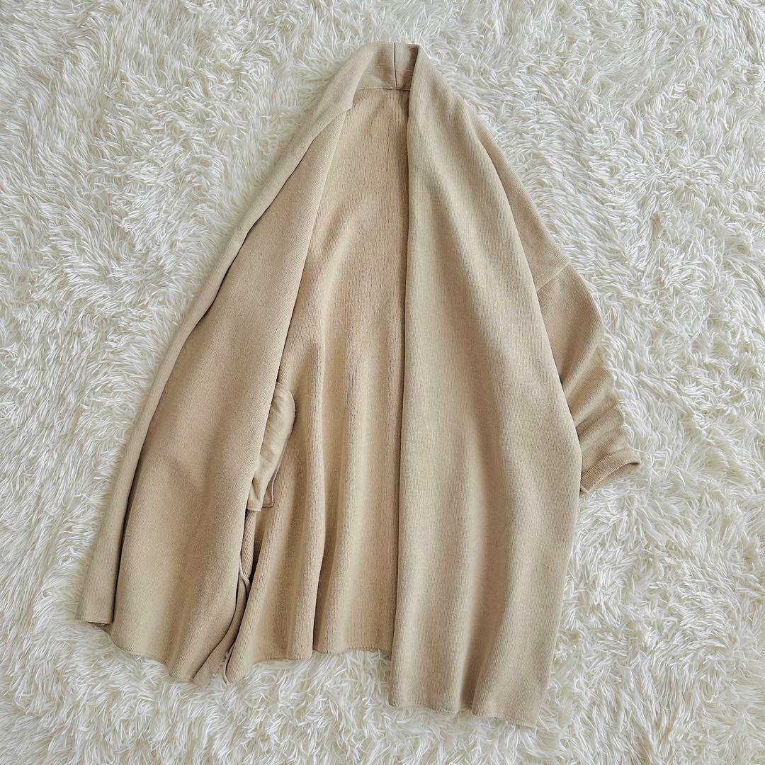 【極美品】ドゥーズィエムクラス Twinscotton ショートガウン ベージュ