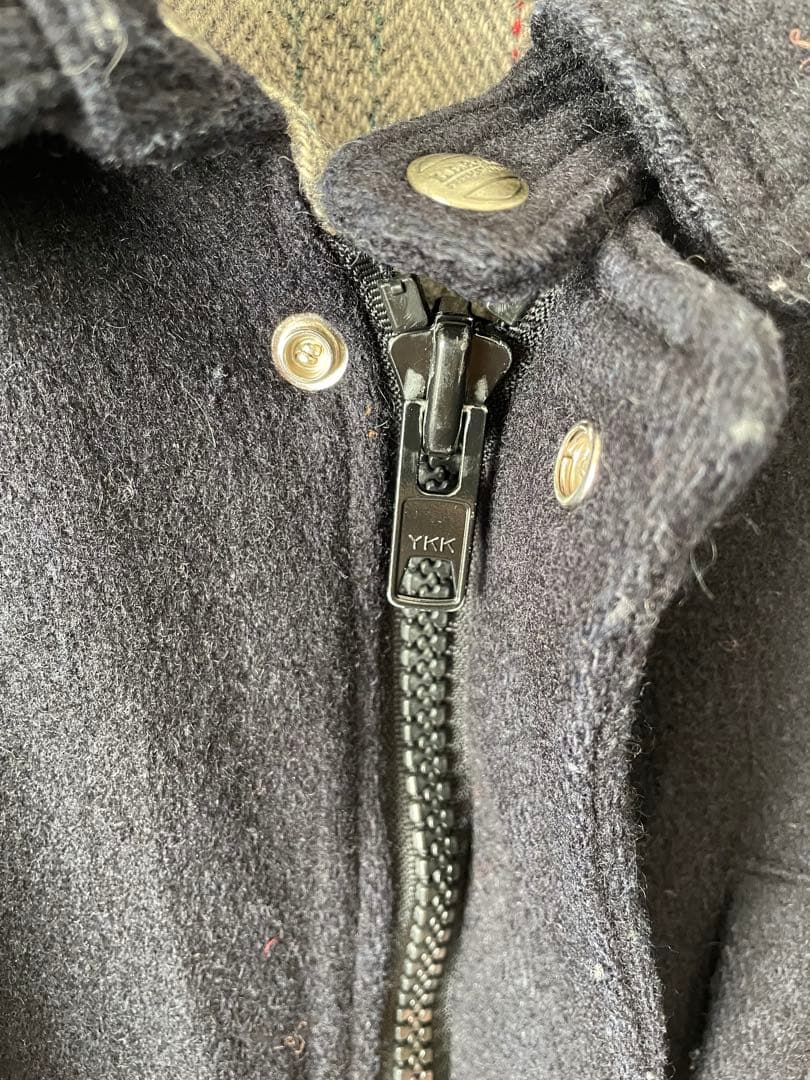 激レア USA製 80s L.L.Bean ウール ストームコート 濃紺