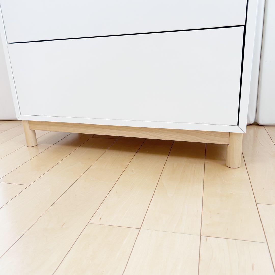 IKEA EKET エーケト キャビネット 引き出し3段　ホワイト　【廃盤】②
