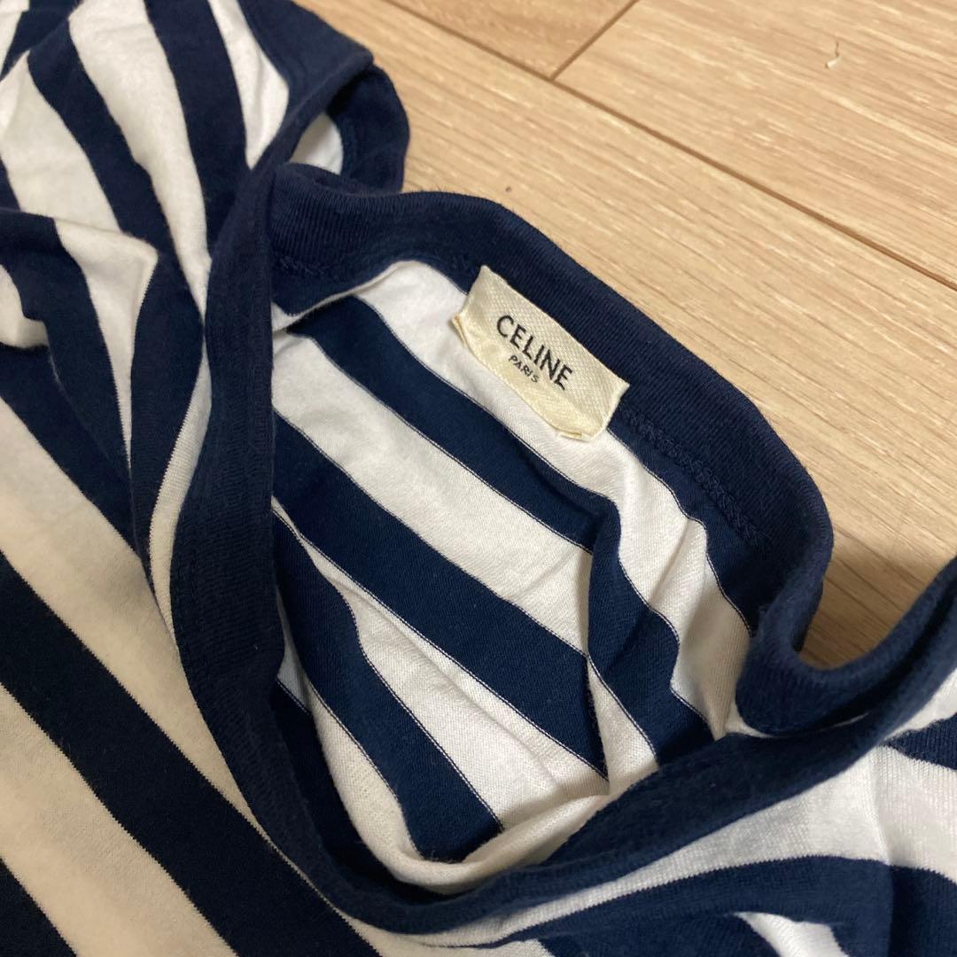 セリーヌ ボーダーTシャツ ユニセックス