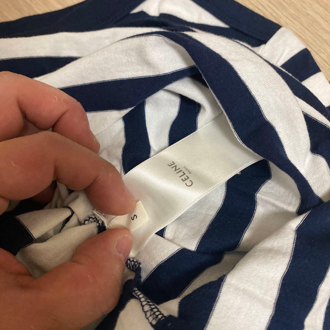 セリーヌ ボーダーTシャツ ユニセックス