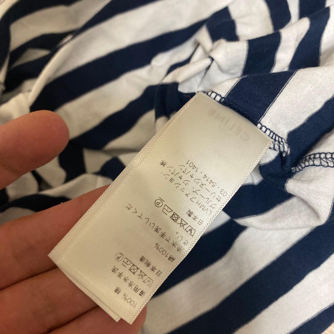 セリーヌ ボーダーTシャツ ユニセックス