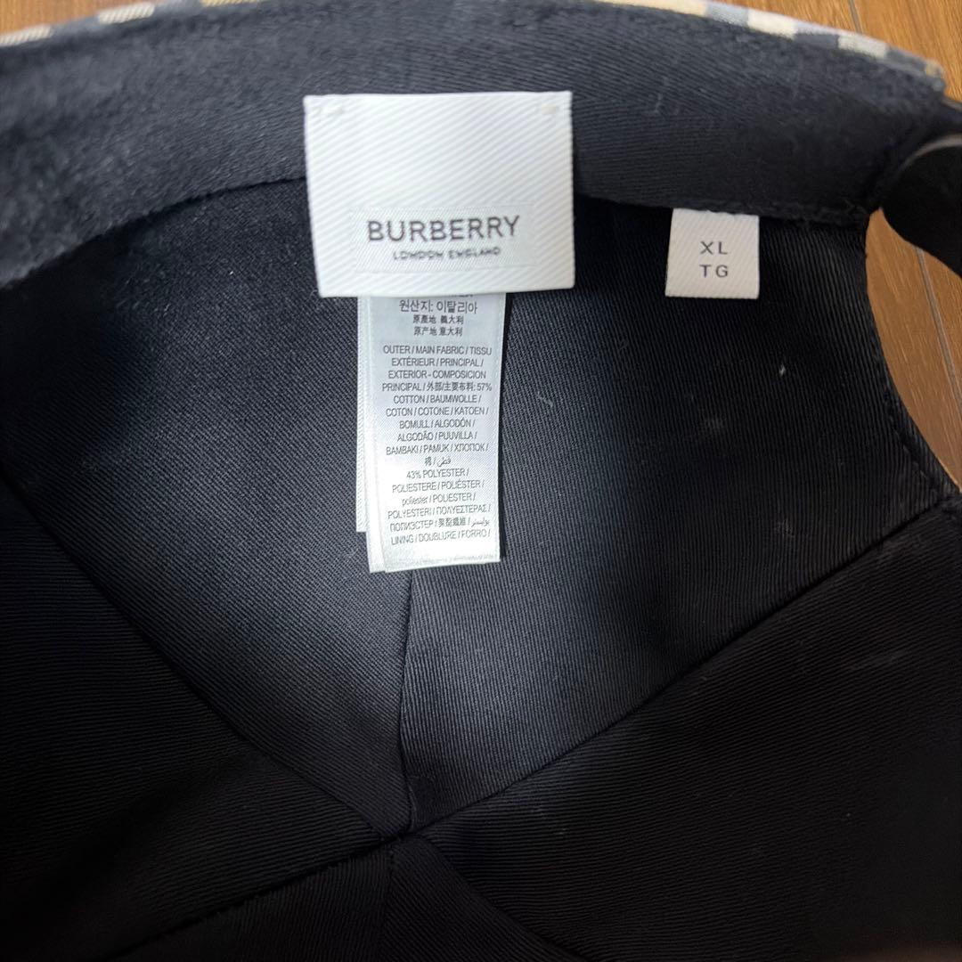 Burberryキャップ