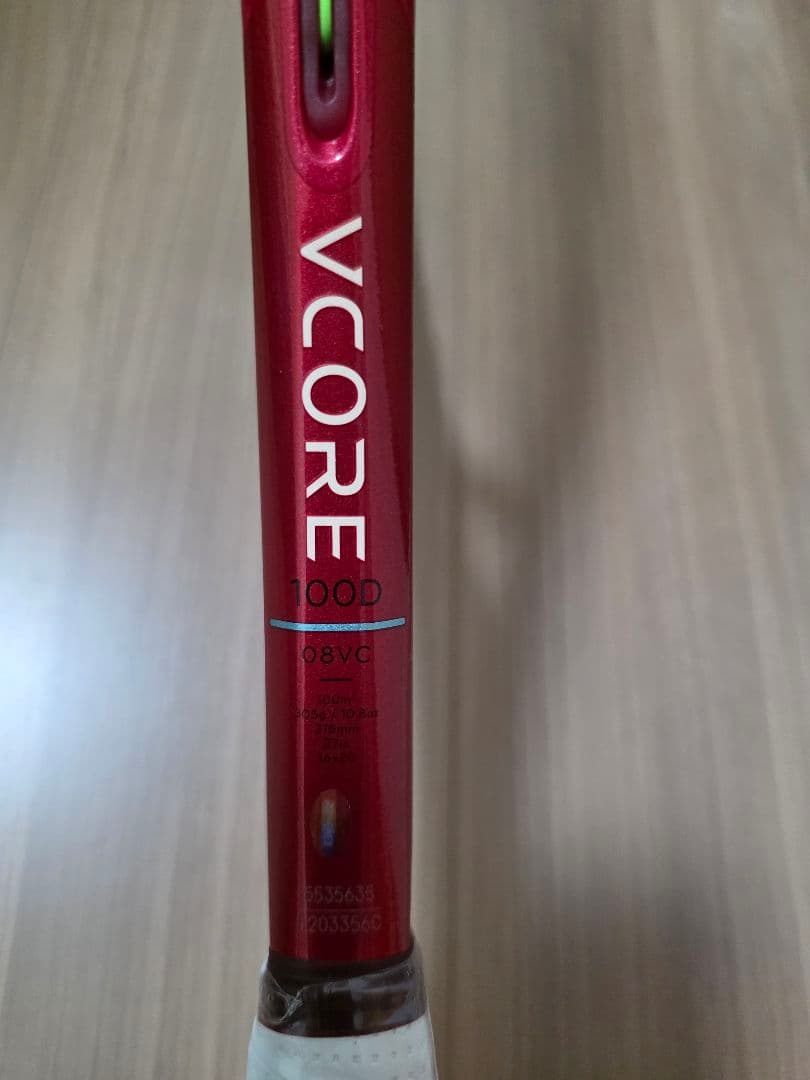 【国内正規品：新品未使用】YONEX VCORE100D グリップサイズ3