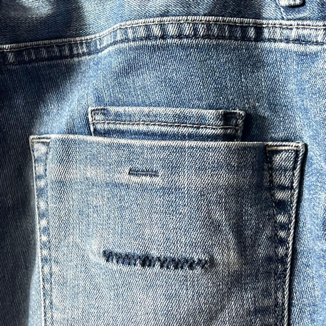YANUK ヤヌーク 57122301 ブーツカットデニム パンツ 26
