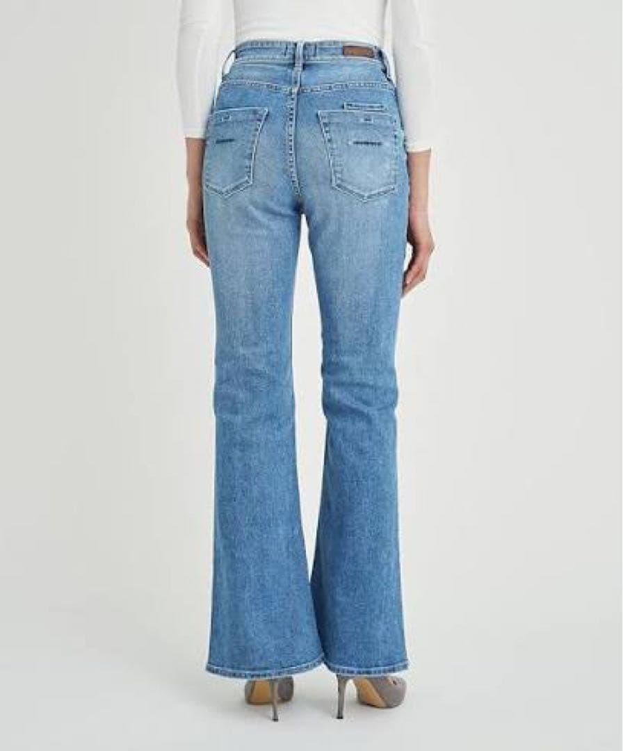 YANUK ヤヌーク 57122301 ブーツカットデニム パンツ 26