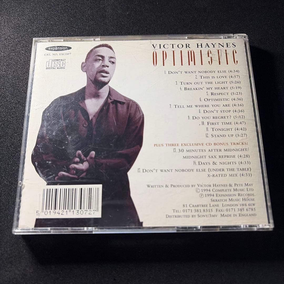 Victor Haynes 「Optimistic」CD