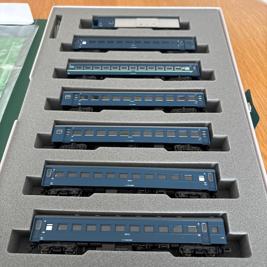【新同】KATO10-1235/1236 43系夜行急行八甲田フル⑤付属品未開封