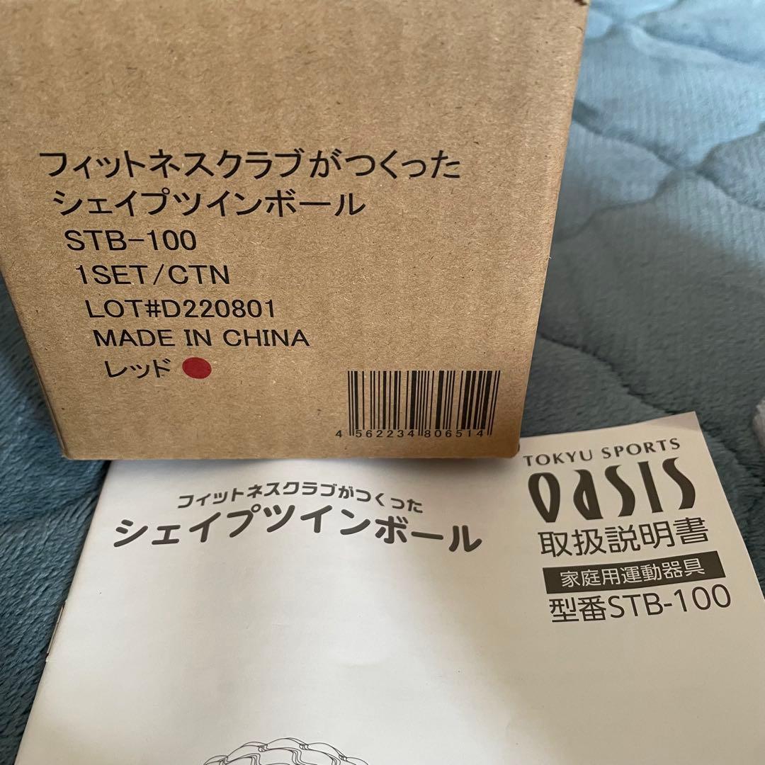 シェイプツインボール 赤 充電器付き（美品）