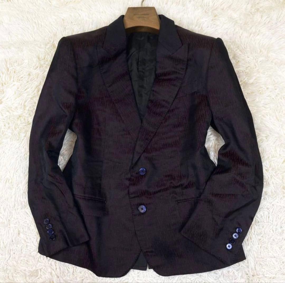 極美品！定価40万超 DOLCE&GABBANA シルクジャケット