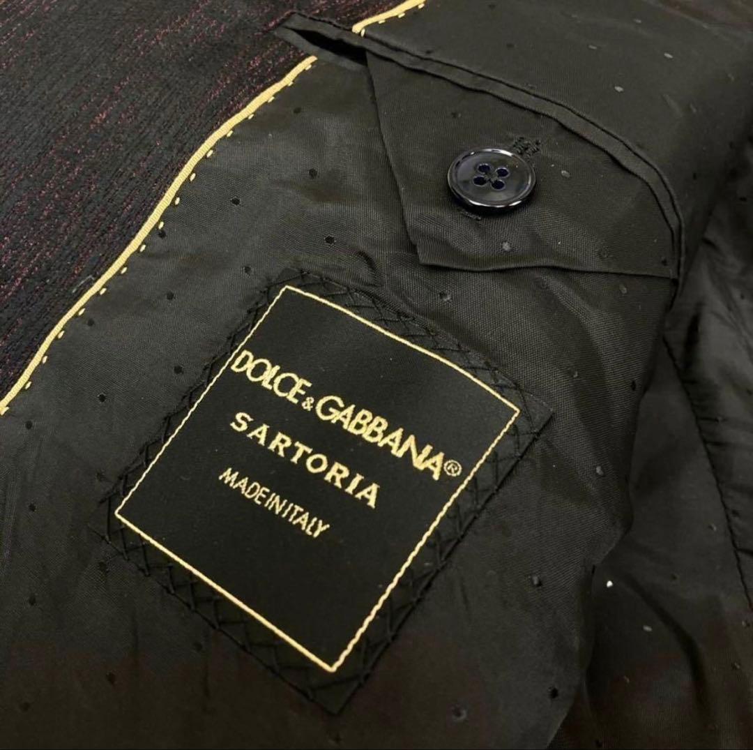 極美品！定価40万超 DOLCE&GABBANA シルクジャケット