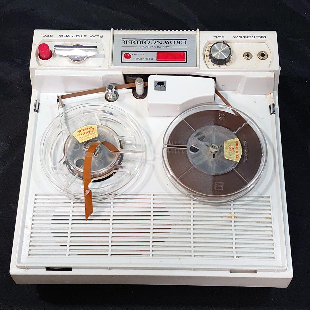 【カセットレコーダー】CROWN CORDER CTR-3050 ジャンク