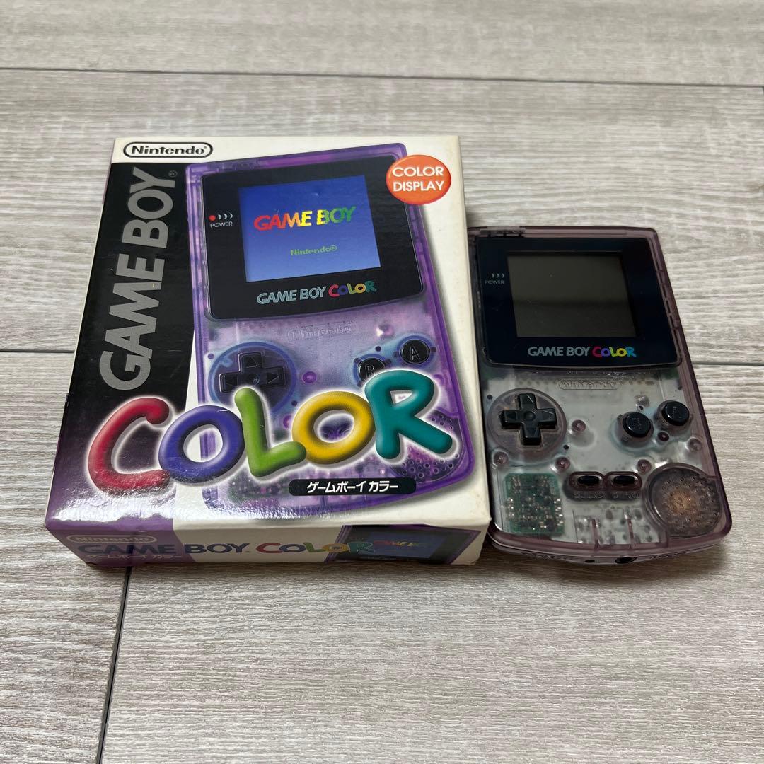 Nintendo ゲームボーイカラー クリアパープル