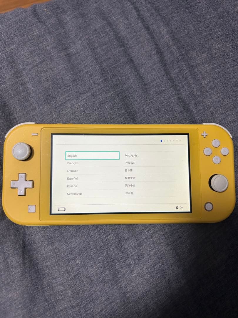 Nintendo Switch Lite(ニンテンドースイッチ ライト)イエロー