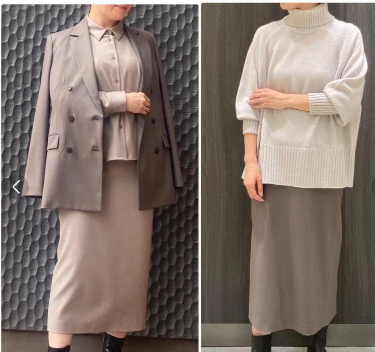 ☆美品☆Theory luxe NEWSAXONY PERNO スカート グレー