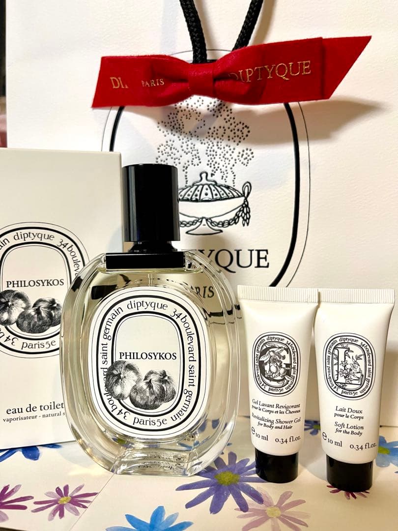 ディプティック(DIPTYQUE)オードトワレ フィロシコス100mlとおまけ付