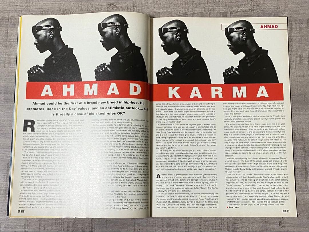 Warren G The Alchemist HHC HIPHOP 洋雑誌