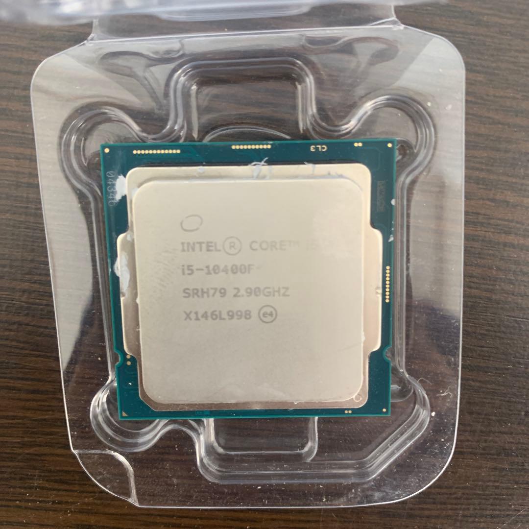 Intel Core i5-10400F 第10世代 CPU 動作品