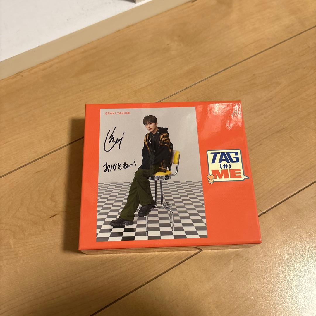 INI CDセット OZAKI TAKUMI サインBOX付 5thシングル