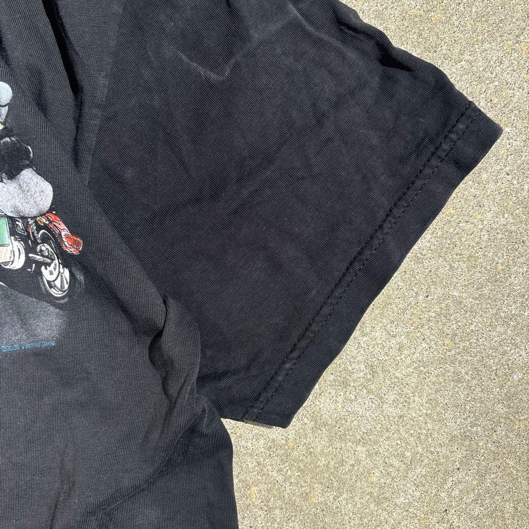し*ん様 00s ルーニーテューンズ！ハーレーダビッドソン！Tシャツ ヴィンテー