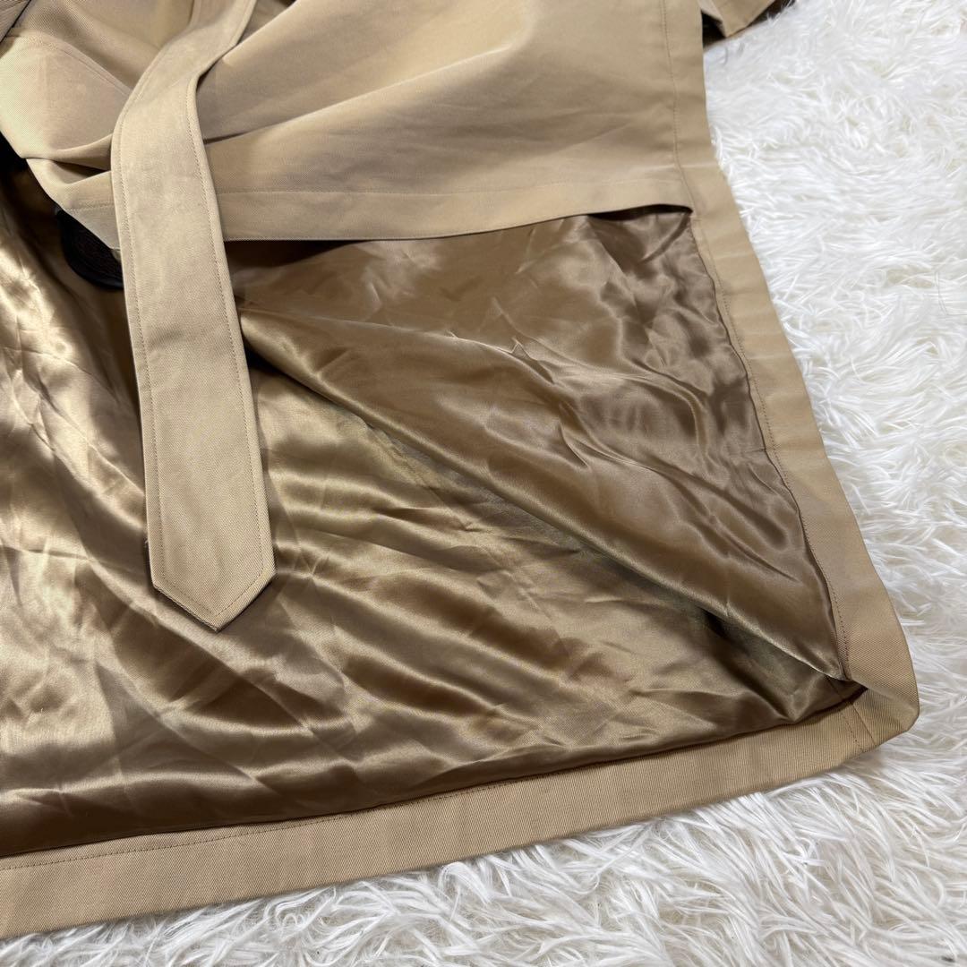 美品 ユナイテッドアローズ ライナー付 ロングトレンチ 36 上質 定番