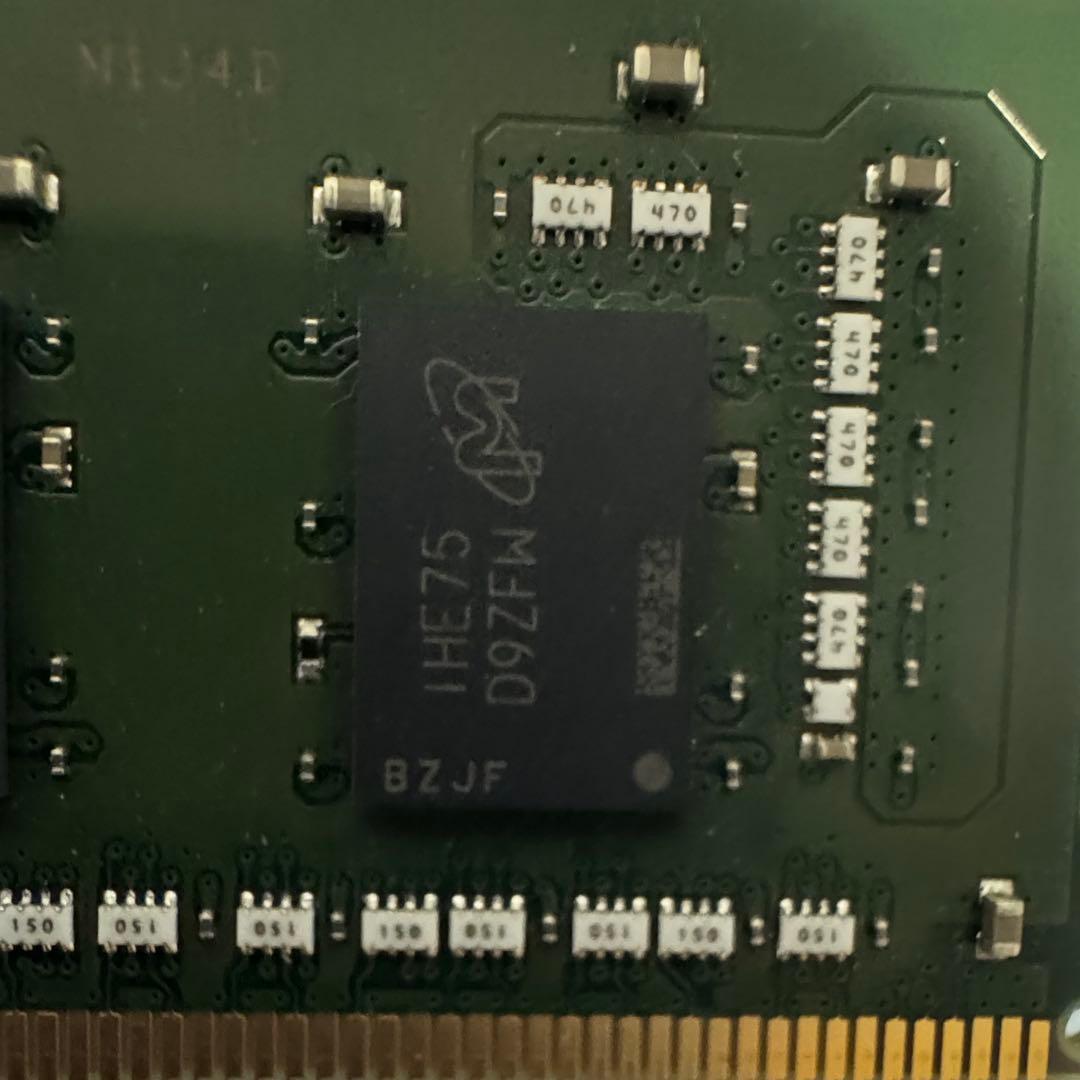 【中古】Kingston DDR4 3200MHz 8GB メモリー 2枚