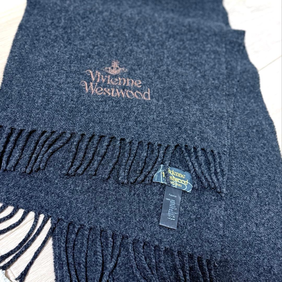 週末値下　極美品 完売品 Vivienne Westwood マフラー ウール