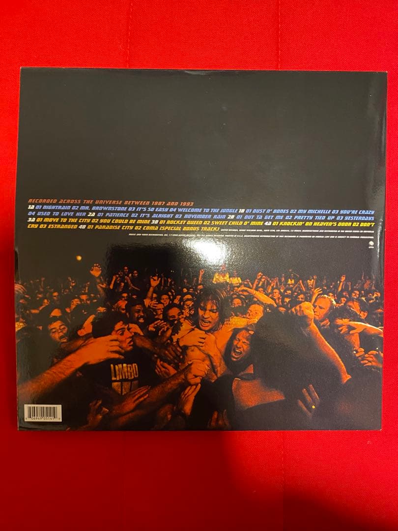 GUNS N' ROSES LIVE ERA '87-'93 99年オリジナル盤